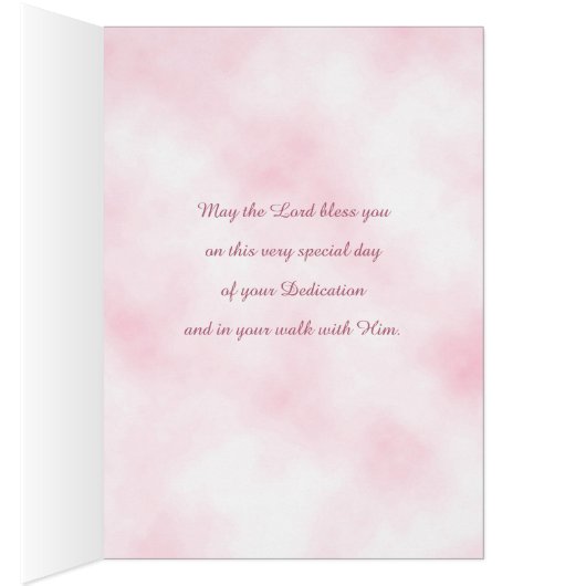 Roze roze roze meisje Christelijk dicatie (Binnen (Rechts))