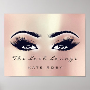 Roze roze roze naam Makeup Artist Beauty Studio La Poster