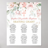 Roze roze roze olievloeistof dwars door de dop poster (Voorkant)