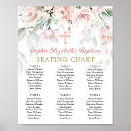 Roze roze roze olievloeistof dwars door de dop poster