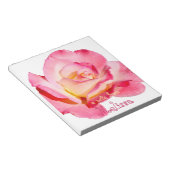 roze roze roze op maat notitieblok (Schuin)