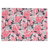 Roze roze roze patroon groot cadeauzakje (Achterkant)