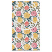 Roze roze roze patroon klein cadeauzakje (Achterkant)