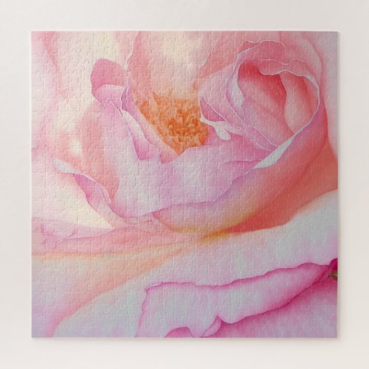 roze roze roze petroleumeontwerp legpuzzel (Verticaal)