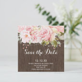 Roze Roze Roze Robuuste de Lichten van het Koord v Save The Date (Staand voorkant)
