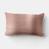 Roze roze roze roestvrij staal monogram naam kussen (Achterkant)