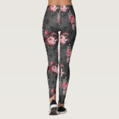Roze roze roze roodbaars leggings (Achterkant)