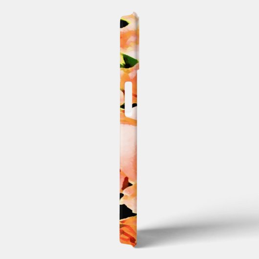 Roze roze roze roodbruin Case-Mate iPhone case (Achterkant / Rechts)