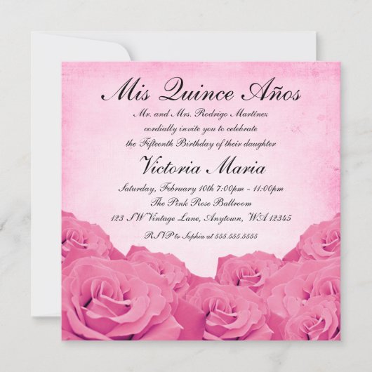  roze roze roze roodbruine kreeft Birthday Kaart (Voorkant)