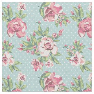  roze roze roze roodroodstippen florblauw stof
