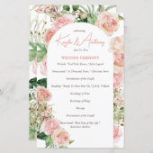 Roze roze roze roze bruinkroze bruiloft (Voorkant / Achterkant)