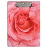 Roze roze roze roze rooddruppels klembord (Voorkant)