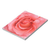 Roze roze roze roze rooddruppels notitieblok (Linkerzijde)