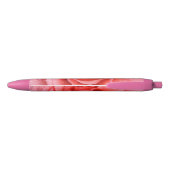 Roze roze roze roze rooddruppels zwarte inkt pen (Achterkant)