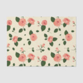 roze roze roze roze roze patroon tissuepapier (Voorkant)