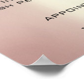 Roze roze roze roze roze roerkleurige huidplooi gr poster (Hoek)