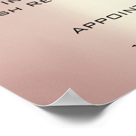 Roze roze roze roze roze roerkleurige huidplooi gr poster (Hoek)