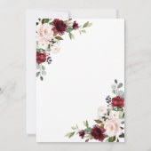 Roze roze roze roze roze Vrijgezellenfeest Kaart (Achterkant)