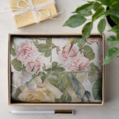 -roze-roze-roze-rozenontvlechting tissuepapier (Geschenk)