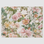 -roze-roze-roze-rozenontvlechting tissuepapier (Voorkant)