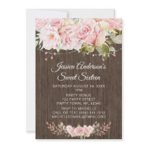 Roze Roze Roze Rustige houten lichten Zoet Zestien