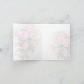 roze roze roze schilderingen teruggezet blanco kaart (Binnen)