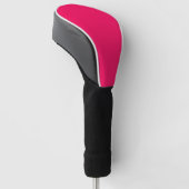 Roze roze roze vaste roodroze roze roze roodroze r golfheadcover (Schuin)