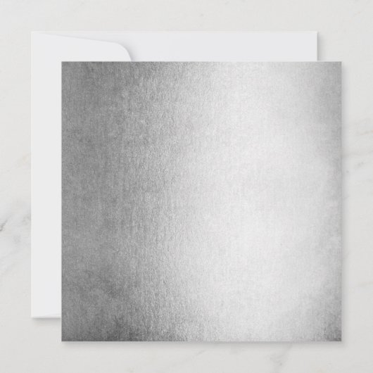 Roze roze roze vroege zwarte grijze metalen cirkel kaart (Achterkant)