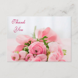 Roze roze rozen bedankt