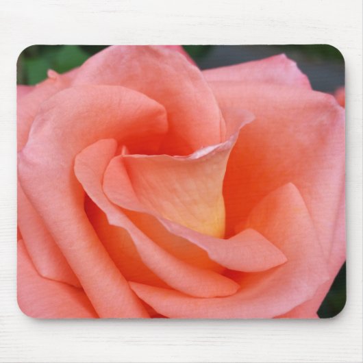 roze roze rozenbladen muismat (Voorkant)