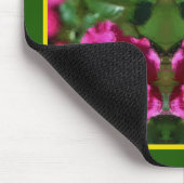 Roze Roze schilderij Bloem Kunst Gepersonaliseerd Muismat (Hoek)