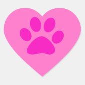 Roze roze schilders schilderen schilderachtige fee hart sticker (Voorkant)