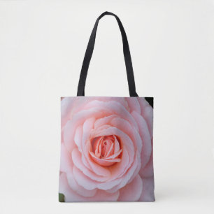 Roze roze schoonheid tote bag