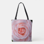 Roze roze schoonheid tote bag (Achterkant)