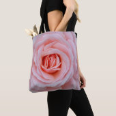 Roze roze schoonheid tote bag (Dichtbij)