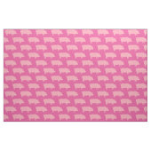 Roze roze Silhouettes gevild Stof (Fat Quarter)
