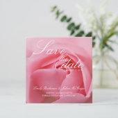 Roze Roze ・ Sparen de Aankondiging van de Datum (Staand voorkant)