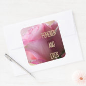 Roze roze Stickers voor het bruiloft van enveloppe (Envelop)