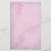 Roze roze stijlschrijfpapier briefpapier (Voorkant)