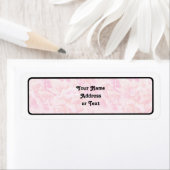 Roze Roze Stof Etiket (Insitu)