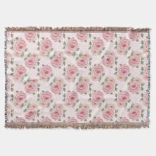  roze roze tuinkraan Drow Blanket Deken