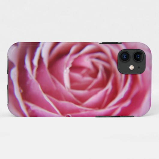 Roze roze ventilator Case-Mate iPhone case (Achterkant (horizontaal))