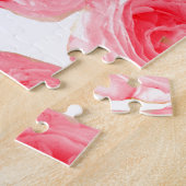 Roze roze ventilator legpuzzel (Zijkant)