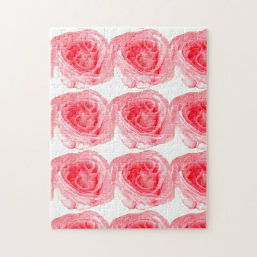 Roze roze ventilator legpuzzel (Verticaal)