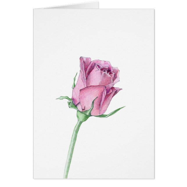 Roze roze verlichte kaart (Voorkant)