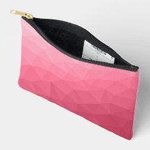 Roze roze verlopende geometrische mesh-patroon