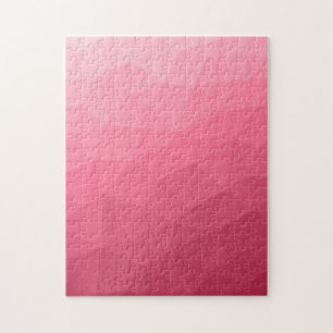 Roze roze verlopende geometrische mesh-patroon legpuzzel