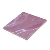 Roze roze witte marmer elegant moderne luxe tegeltje (Zijkant)