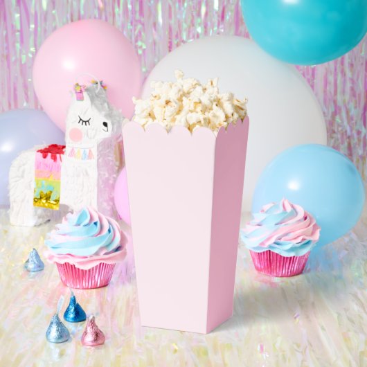 Roze Roze Zacht Bord Wit Pastel Effen Kleur Bedankdoosjes (Feest)