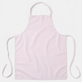 Roze Roze Zacht Bord Wit Pastel Effen Kleur Schort
